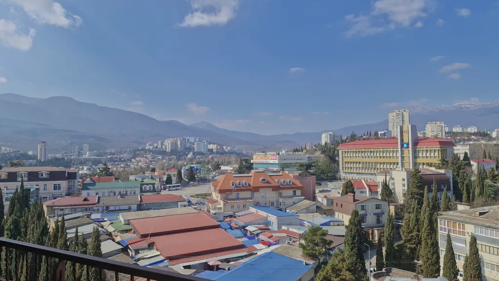 Стильная 1-комнатная квартира с панорамой на горы