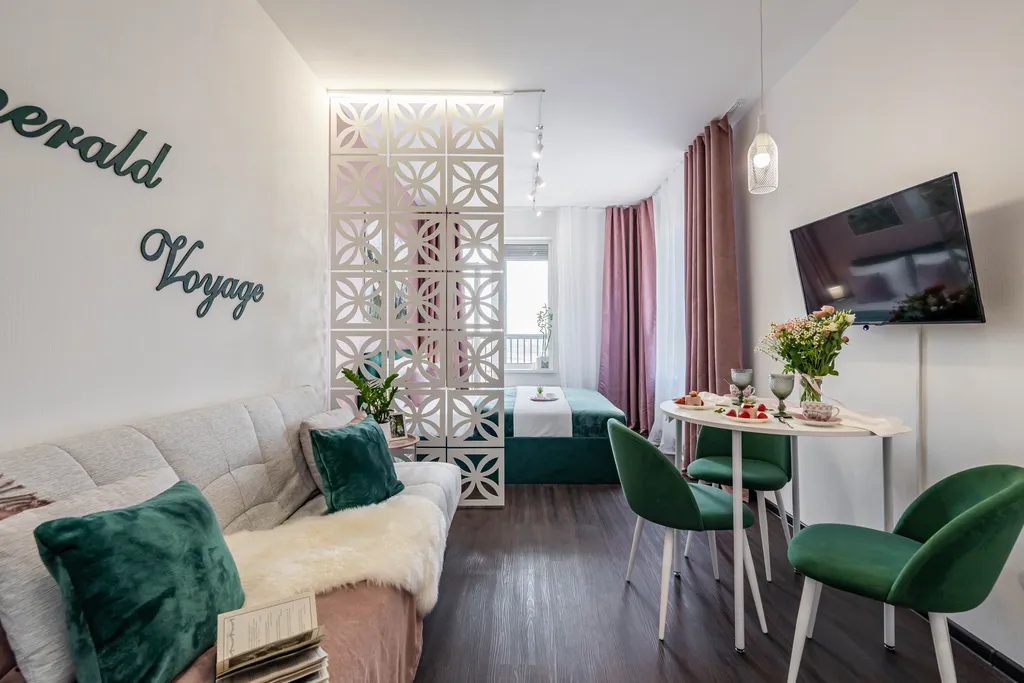 Квартира Квартира Emerald Voyage — Санкт-Петербург