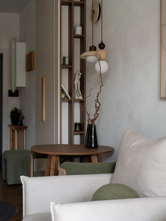 Роскошный апарт Japandi в Курортном районе в доме с бассейном и сауной