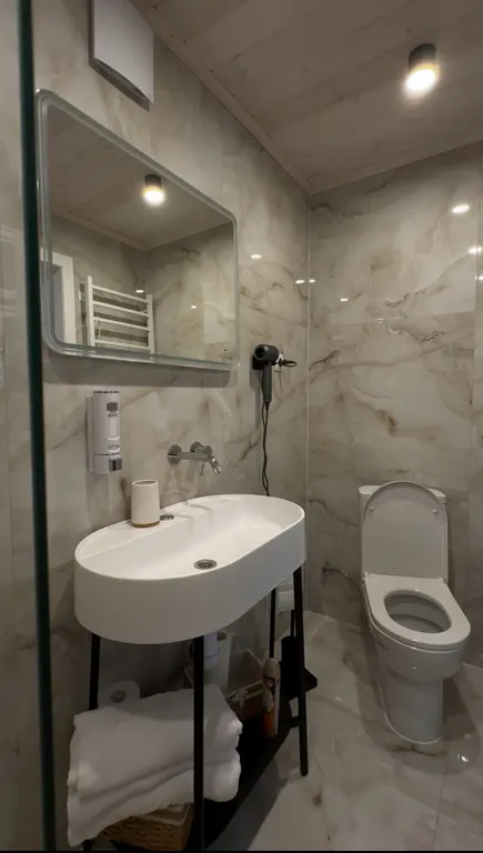 Уютный дом с видом на лес