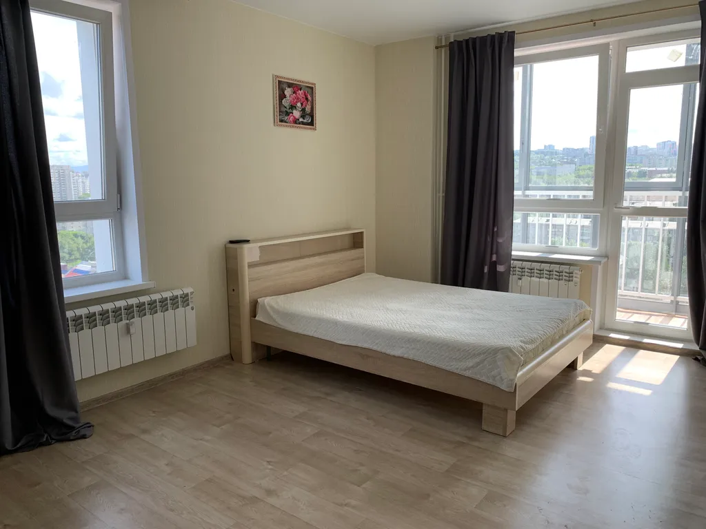 Квартира Однокомнатная квартира с красивым видом на город с 15 этажа — Красноярск