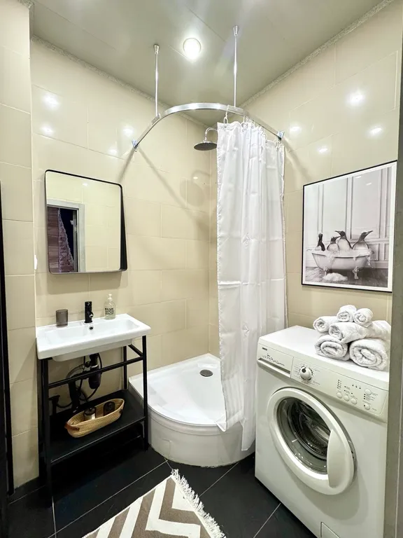 Двухкомнатные апартаменты в центре в стиле loft cafe