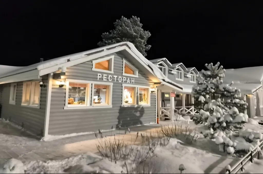 Лодж Ukko 75 кв.м на берегу Онежского озера