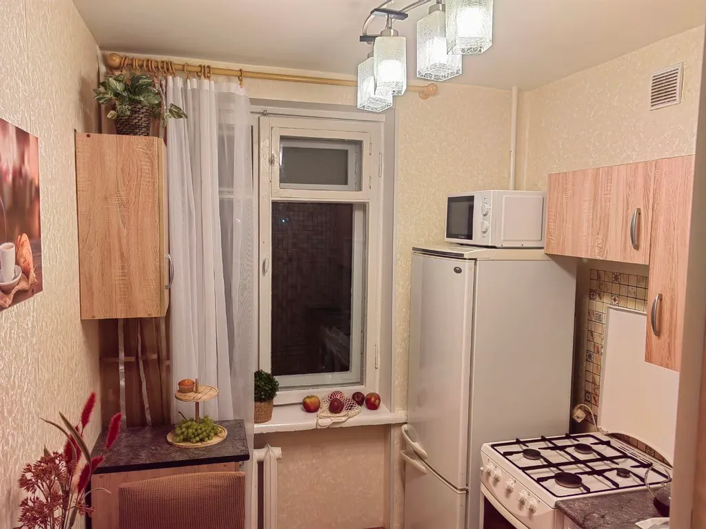 Уютная однокомнатная квартира в тихом дворе