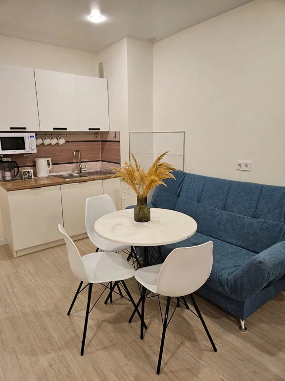 Студия с прекрасным видом на весь город и крайне удобным заездом с М5