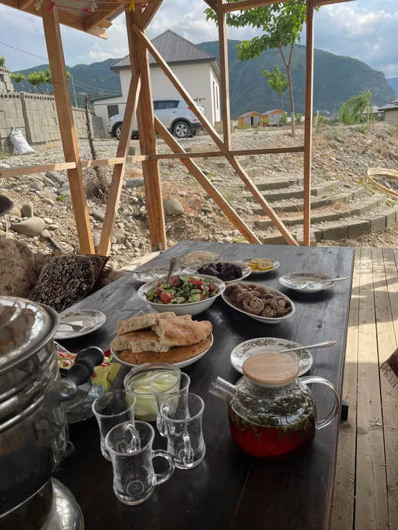 Дом с видом на реку Сулак