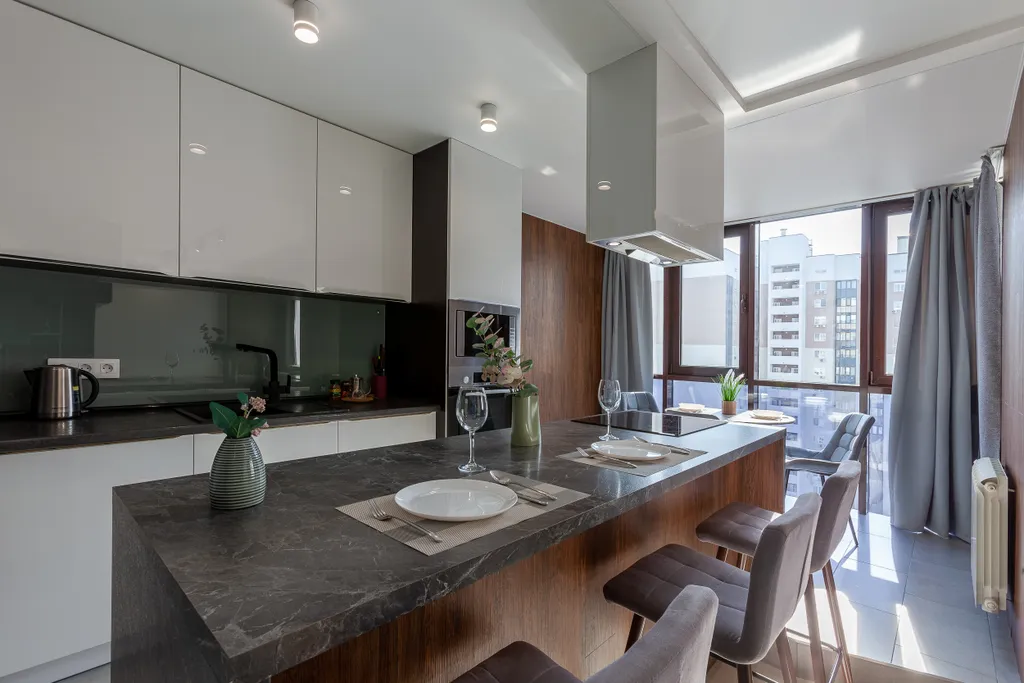 Апартамент бизнес-класса на высоком этаже