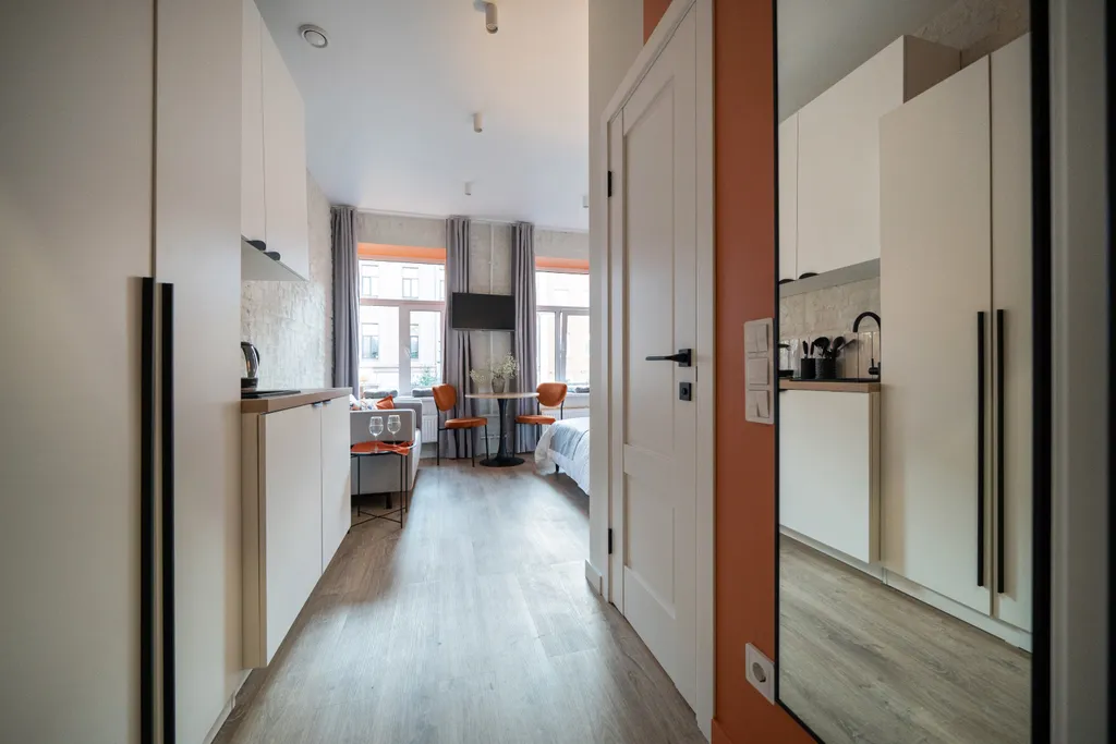 Квартира Квартира Улучшенная студия — Санкт-Петербург