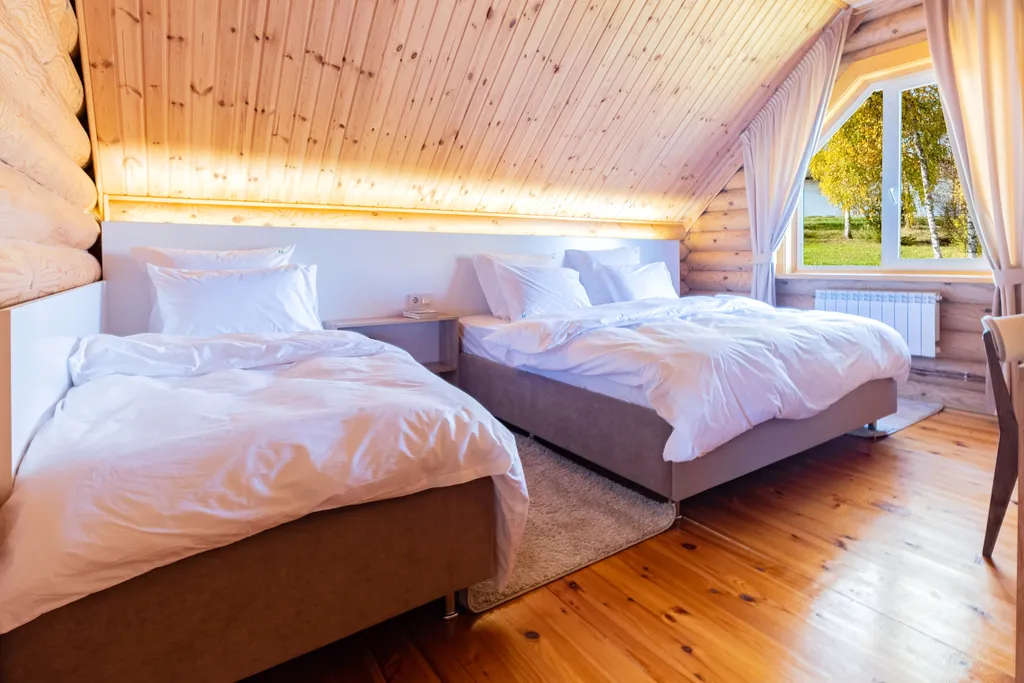 Комфортный дом у реки