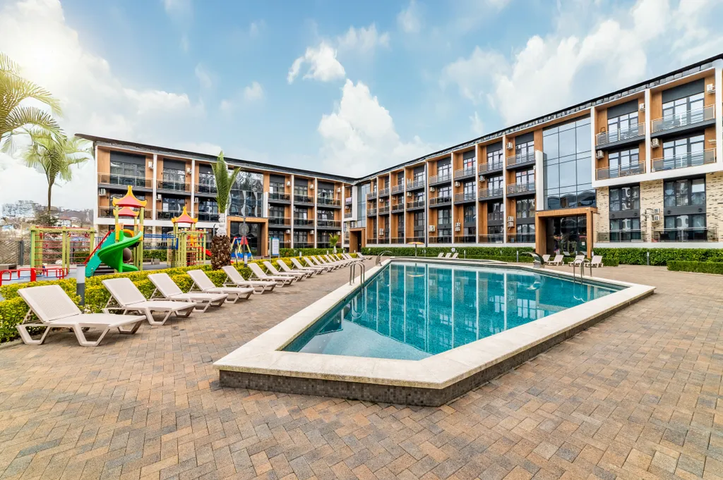 Апартаменты с бассейном в ЖК Бизнес класса