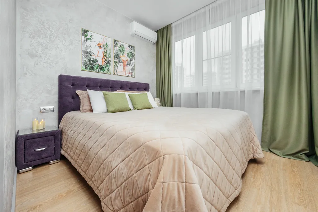 Квартира Квартира Уютная евродвушка в современном ЖК, с закрытой территорией, парковкой — Сириус