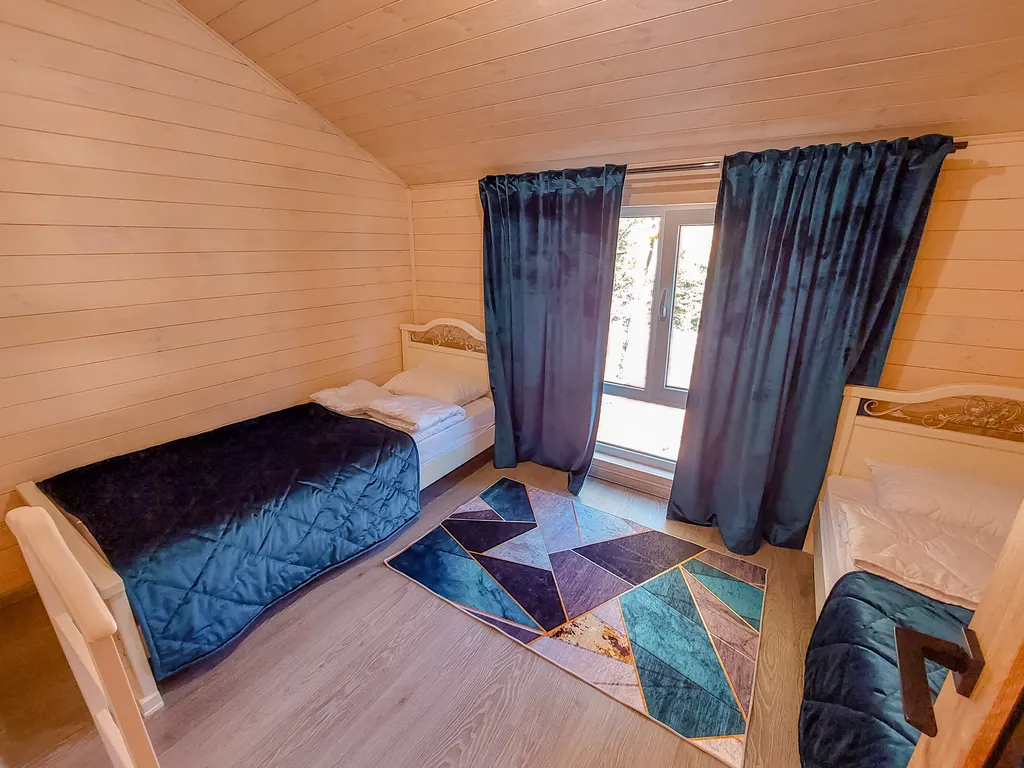 Двухэтажный барнхаус в центре заповедника