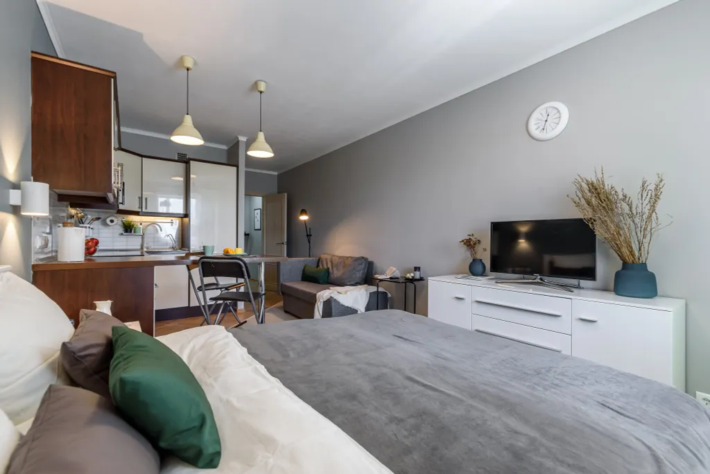 Квартира Апартаменты место силы - green gray studio — Санкт-Петербург