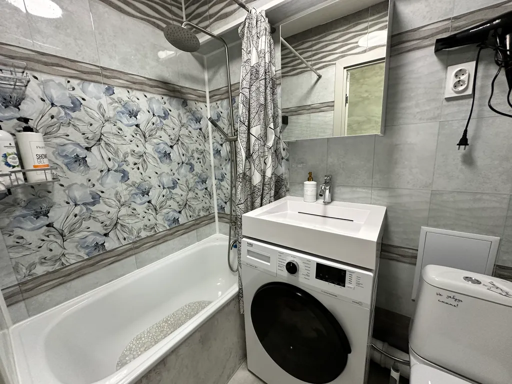 Уютная 1-комнатная квартира, 4 спальных места