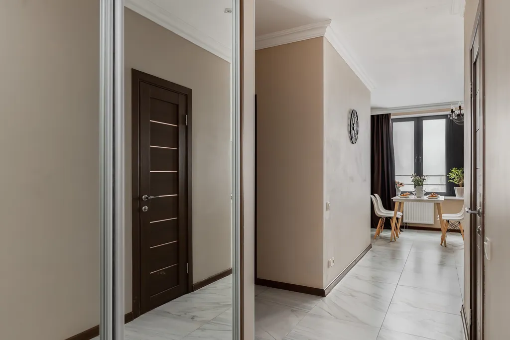 Квартира Апартаменты Symphony с 2 отдельными спальнями в жилом небоскребе — Москва