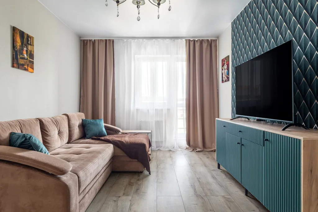 Квартира Sportivka home стильная двухкомнатная квартира в новом ЖК — Светлогорск