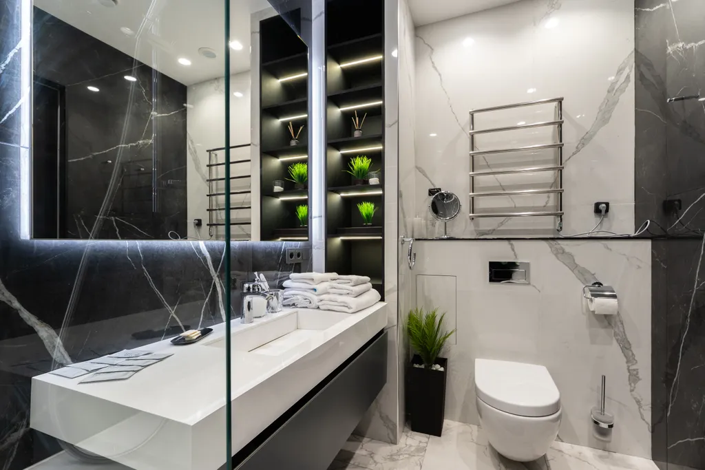 Апартамент с нежным интерьером и редким видом на город