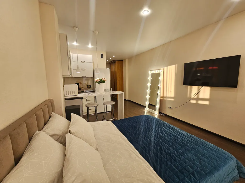 Апартамент с шикарным панорамным видом на город