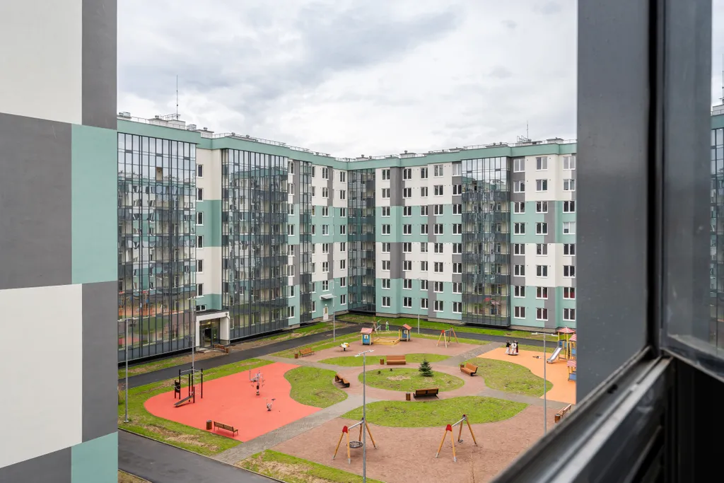 Квартира Квартира Медовая студия в ЖК Ясно Янино — Янино-1