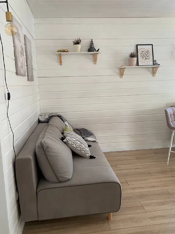 Нoвый уютный дом с баней на дровах