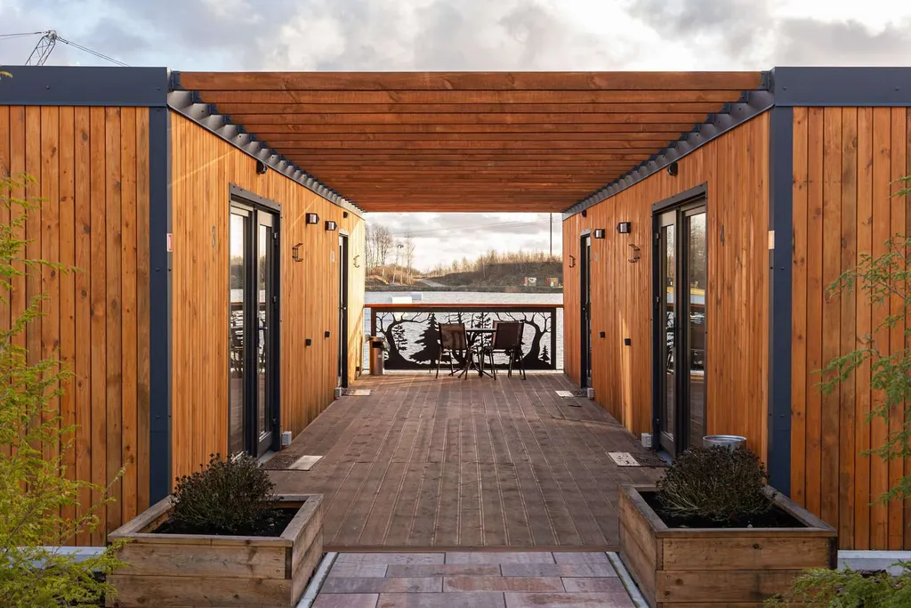 Номер с видом на озеро