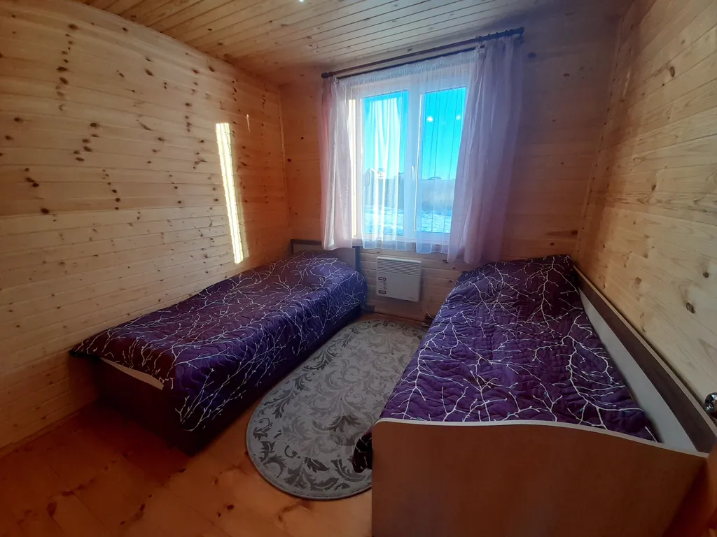 Уютный домик с отдельно стоящей русской баней на дровах и банным чаном