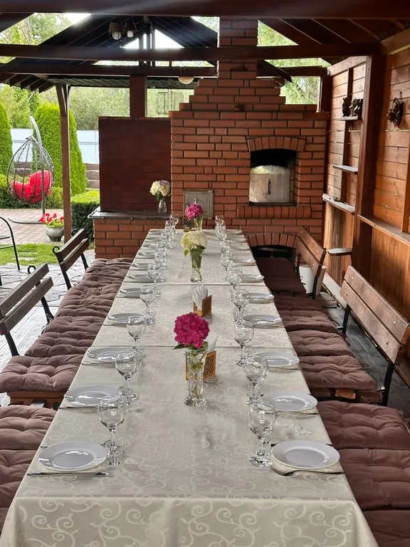 Дом с баней и парковкой