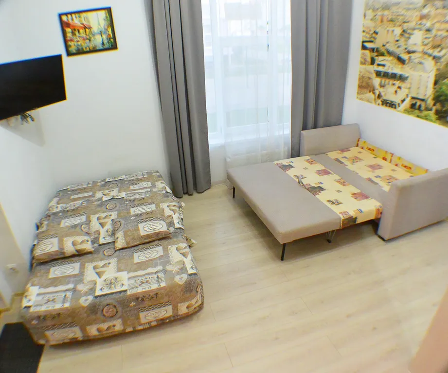 Квартира Квартира Двухъярусная студия Париж — Сириус