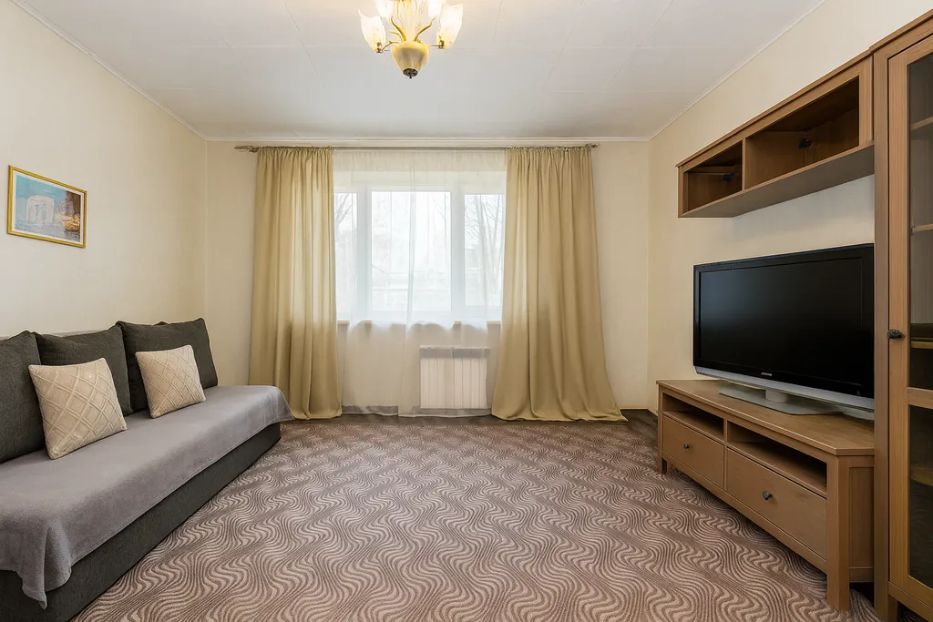 Квартира 1-к квартира в 5 минутах пешком от м Орехово — Москва