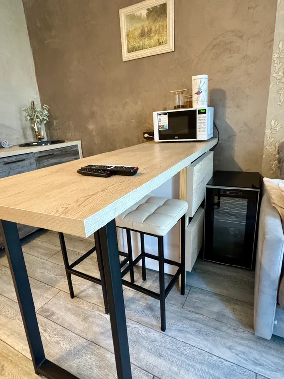 Охта прованс с биокамином и ванной комнатой