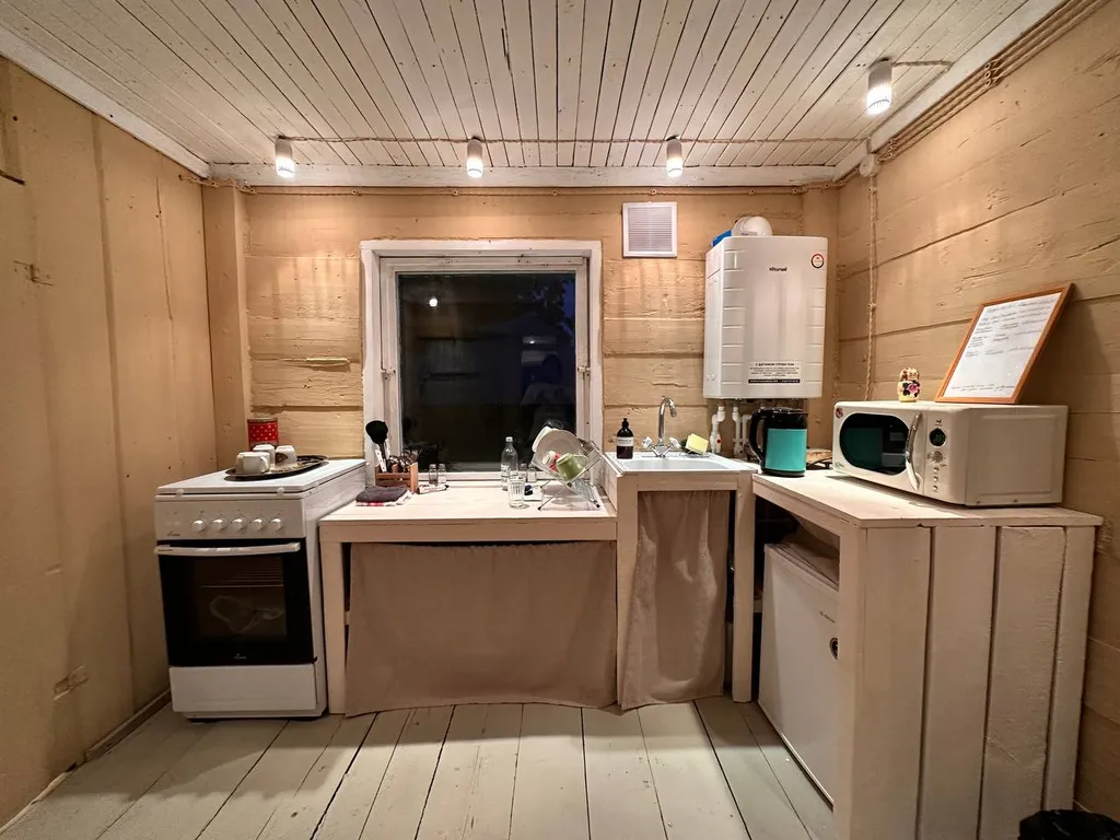 Уютный домик на берегу Волги Волжская изба со всеми удобствами