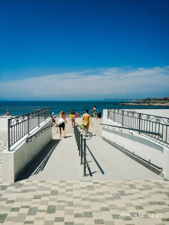 Апартаменты с видом на море в первой линии