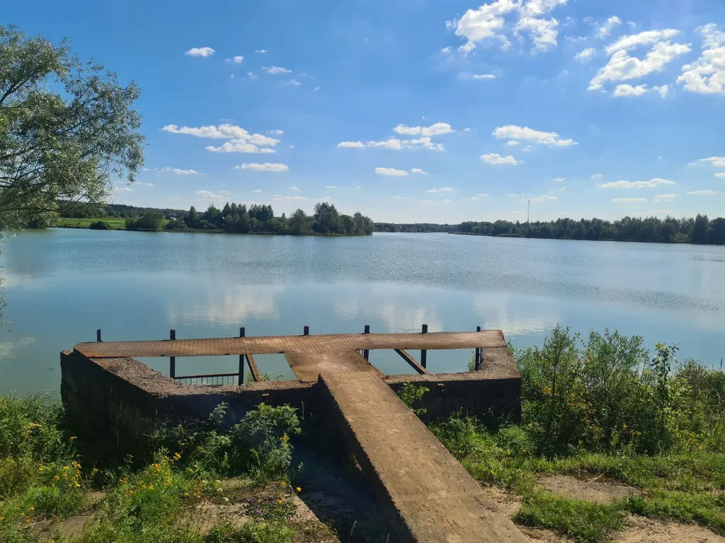 Коттедж Уютный домик на большом участке у озера — Никулино