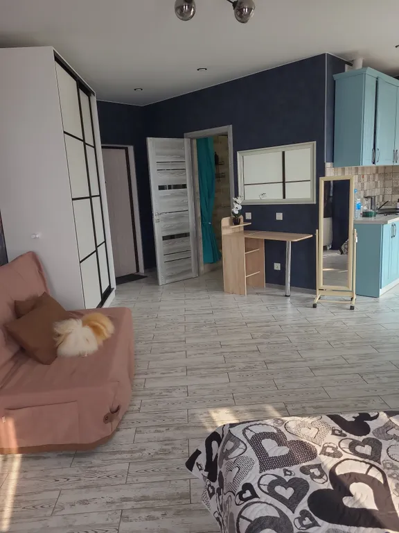 Студия с видом на море и горы