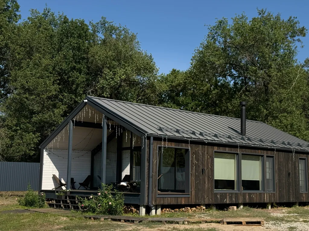 Уютный дом в стиле барн