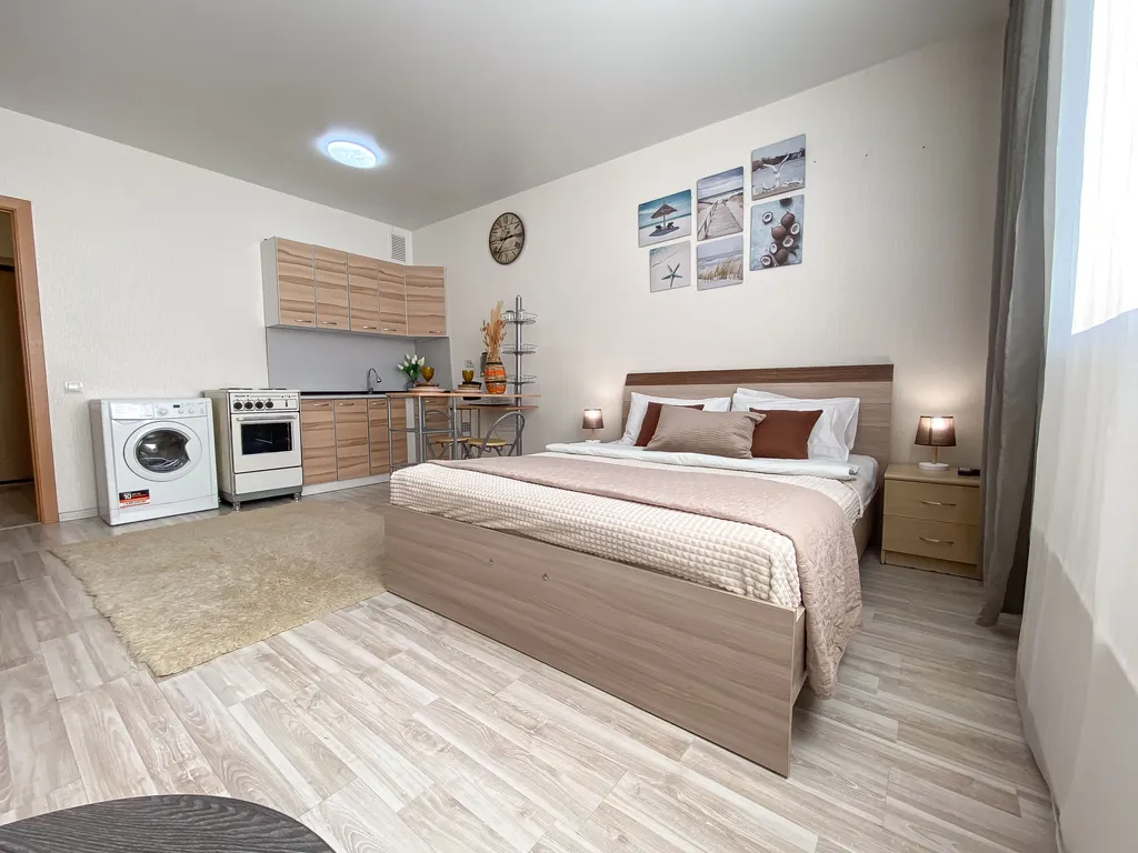 Просторная студия в новом ЖК у парка Молодёжный