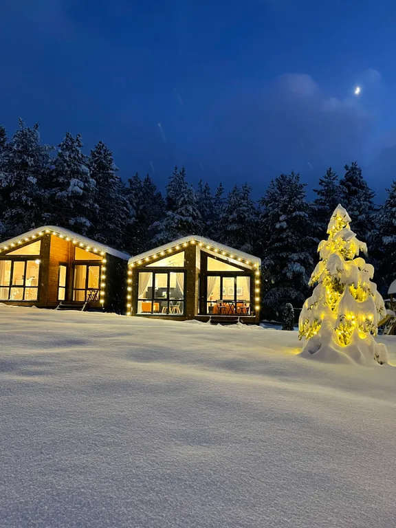 Коттедж Уютный домик в центре горнолыжного курорта — Архыз