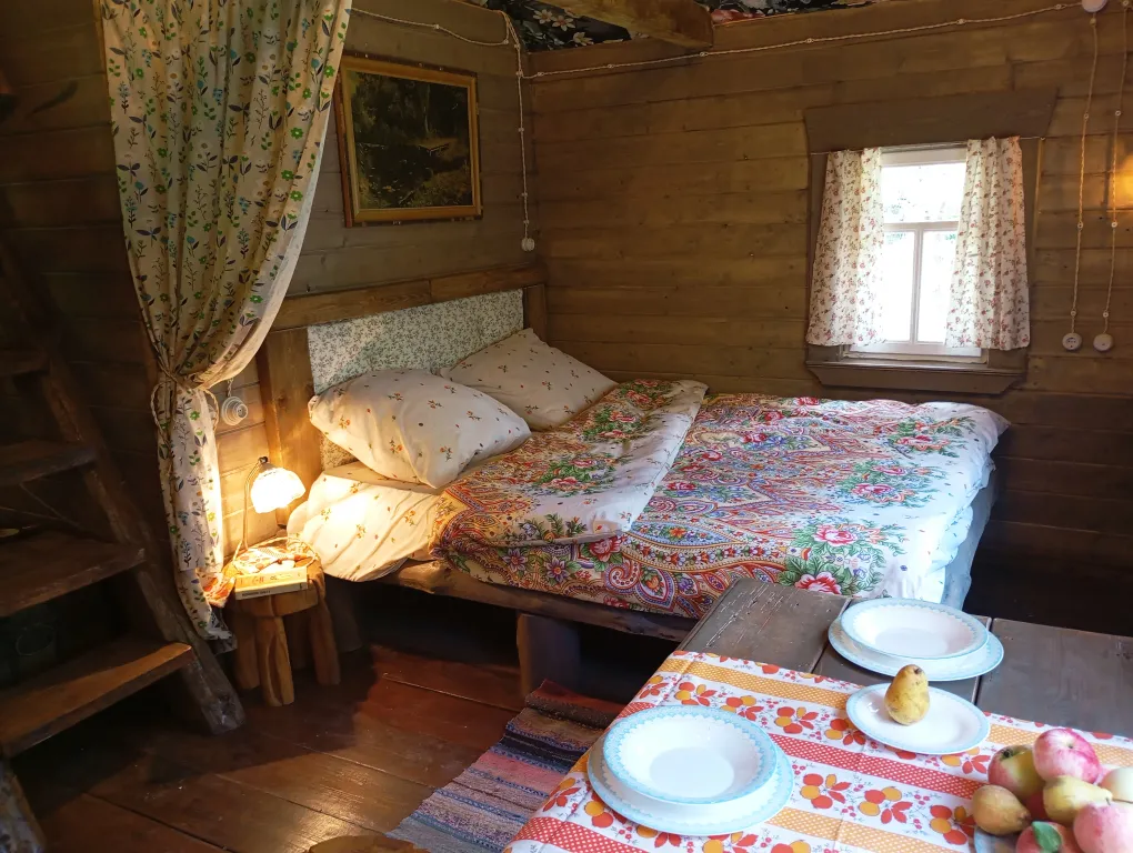 Коттедж Изба с уютом детства, деревенский дом с баней и русским бытом — аренда посуточно в Лысково