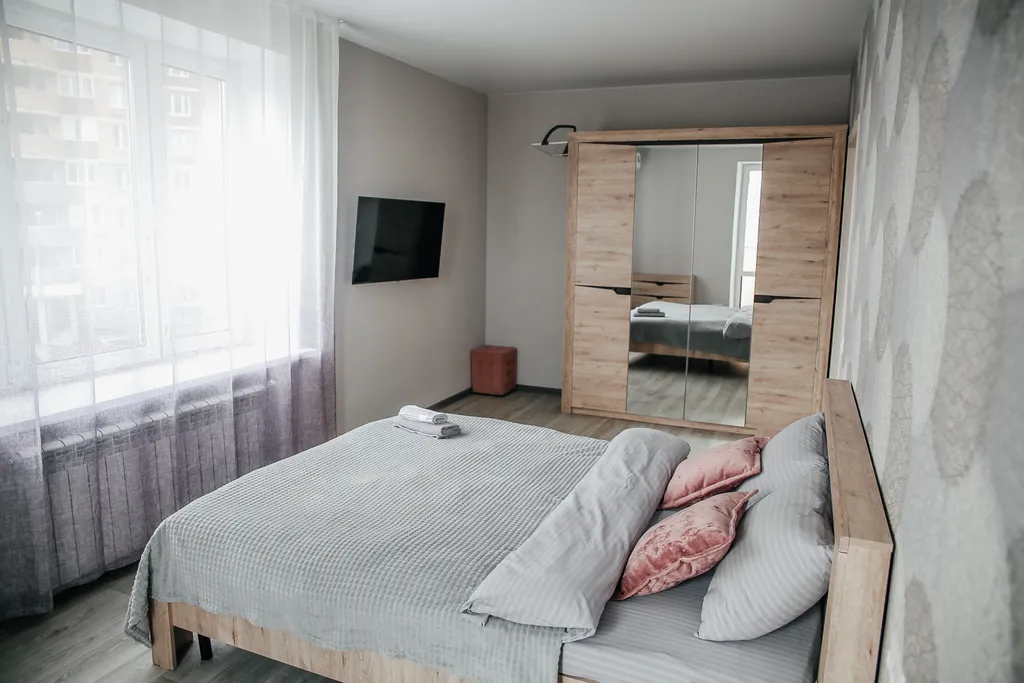 Современная квартира с хорошим ремонтом в новом ЖК — аренда посуточно в Подольск