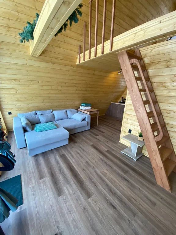 Чудесный домик А-фрейм вблизи леса и термальных источников