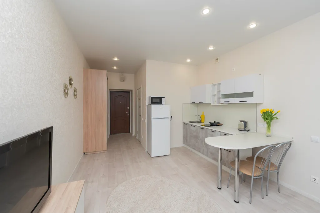 Комфортабельная студия в апартаментах Меланж