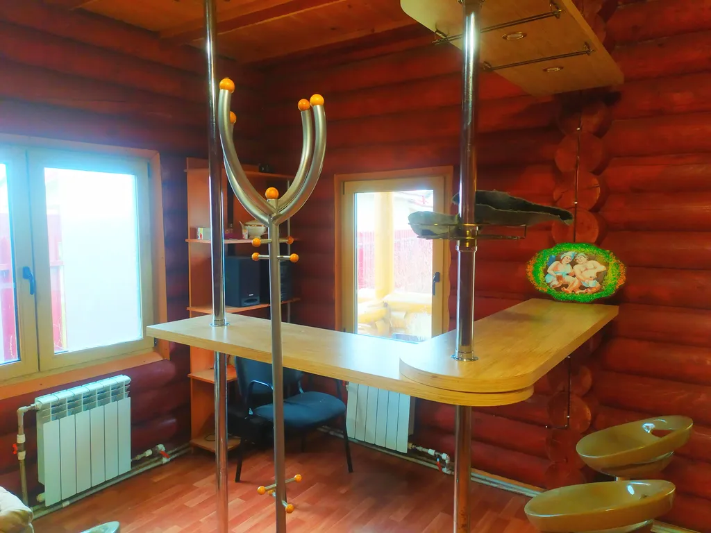 Дом с баней на дровах