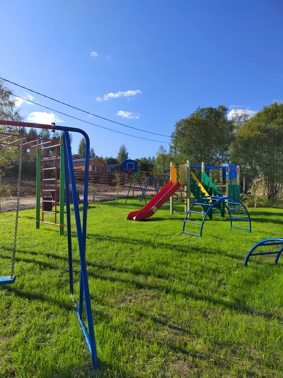 Коттедж Дом Какао с маршмеллоу с кинотеатром на террасе в КП Грин Лаундж — Истра