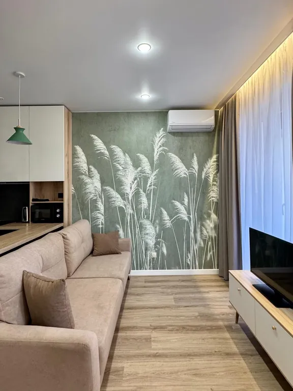 Уютная студия на берегу реки