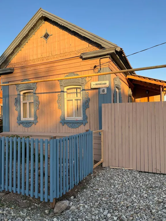 Уютный домик на берегу Волги Волжская изба со всеми удобствами