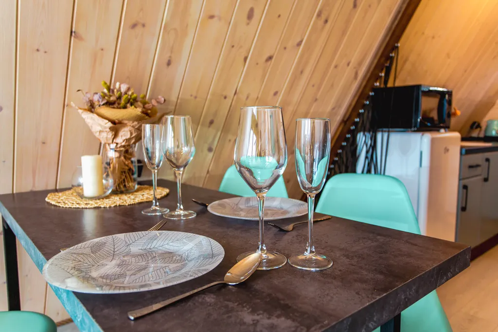 Уютный дом A-frame