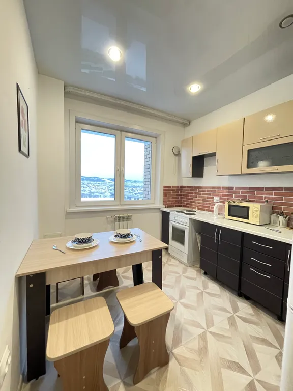 Квартира с двумя двухспальными кроватями