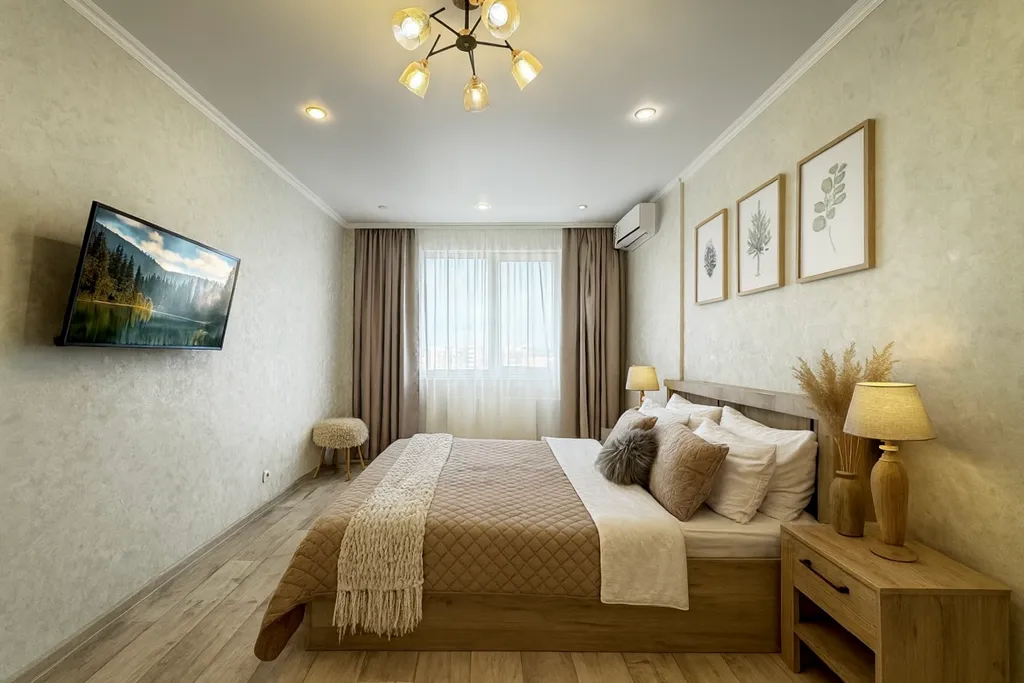 Уютная квартира на 19 этаже