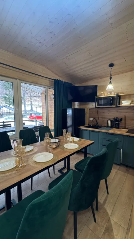 Коттедж Шале одноэтажное с видом на горы и лес — Архыз