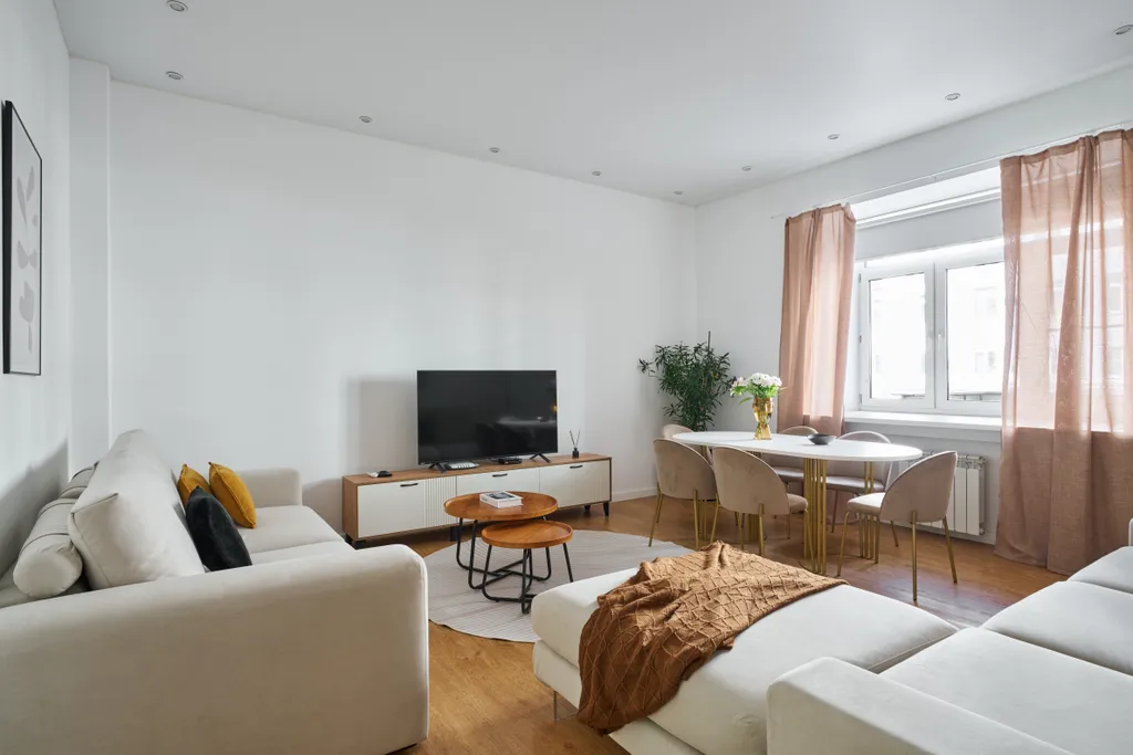 Квартира 3-комнатная квартира в скандинавском стиле в центре Москвы — Москва